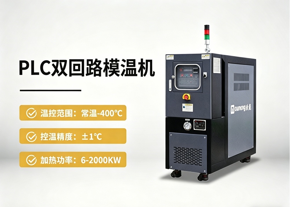 PLC雙回路模溫機